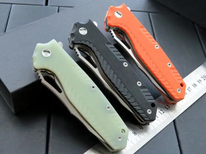 Нож EF201 9Cr18Mov G10 с прямой рукояткой складной карманный нож для кемпинга охоты