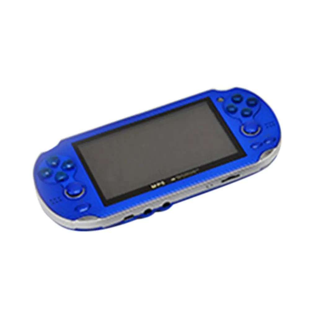 blue 4,3 дюймов для Psp двойной рокер портативная игровая консоль ностальгическая Классическая игровая машина 8 г Память Ретро Аркада - Цвет: blue