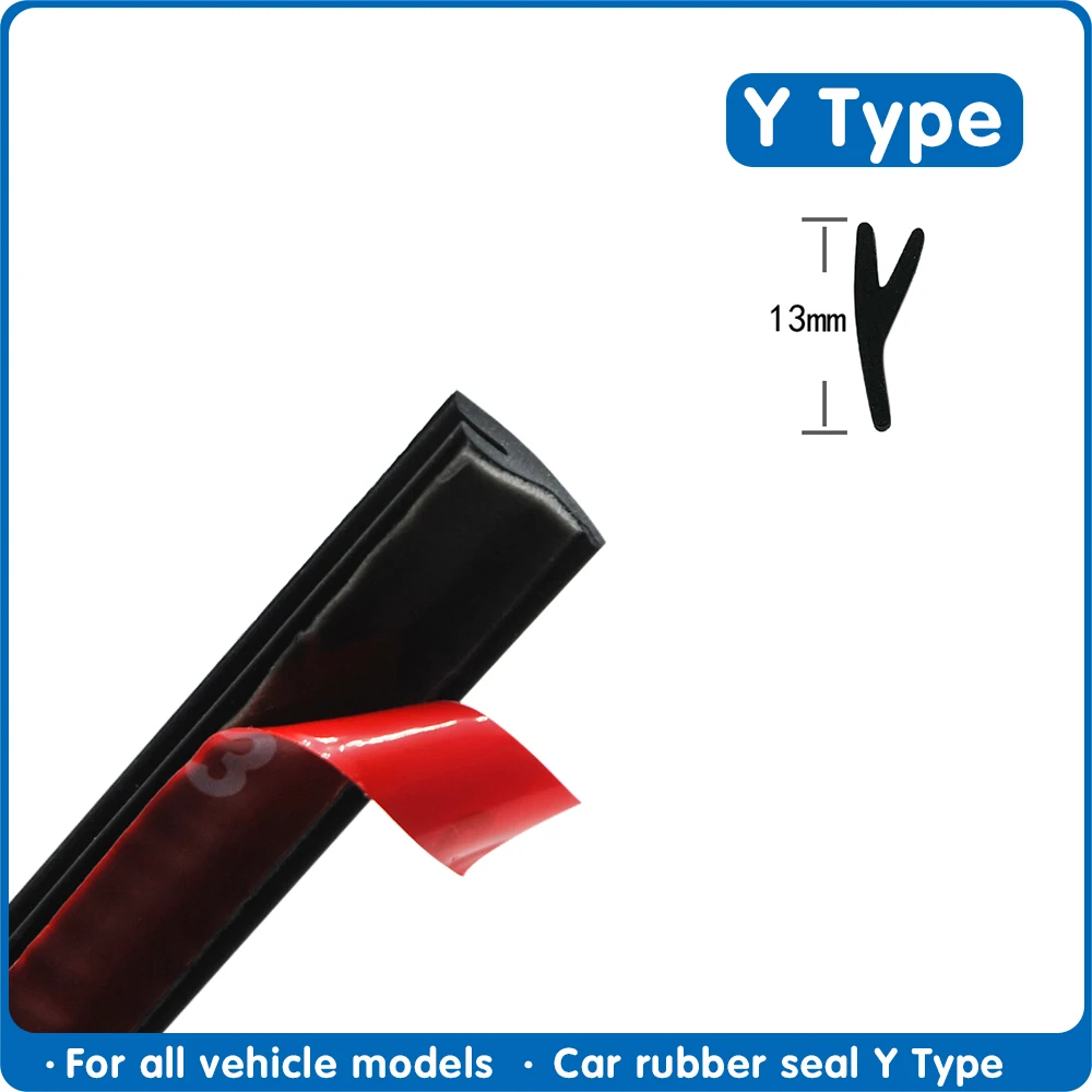 Уплотнитель на окно автомобиля 1-8 метров уплотнитель типа Y герметичные полоски