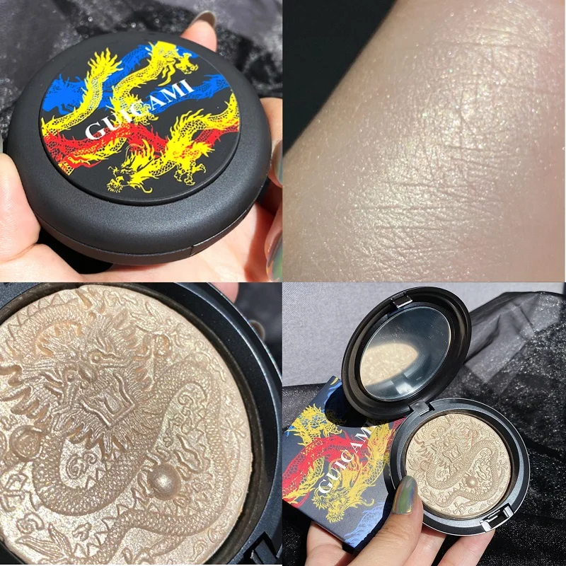 

Glitter Highlighter Bronzer Palette Makeup Texture Contour Shimmer Powder Body Base Illuminator Highlight Cheek Blush Cosmetic