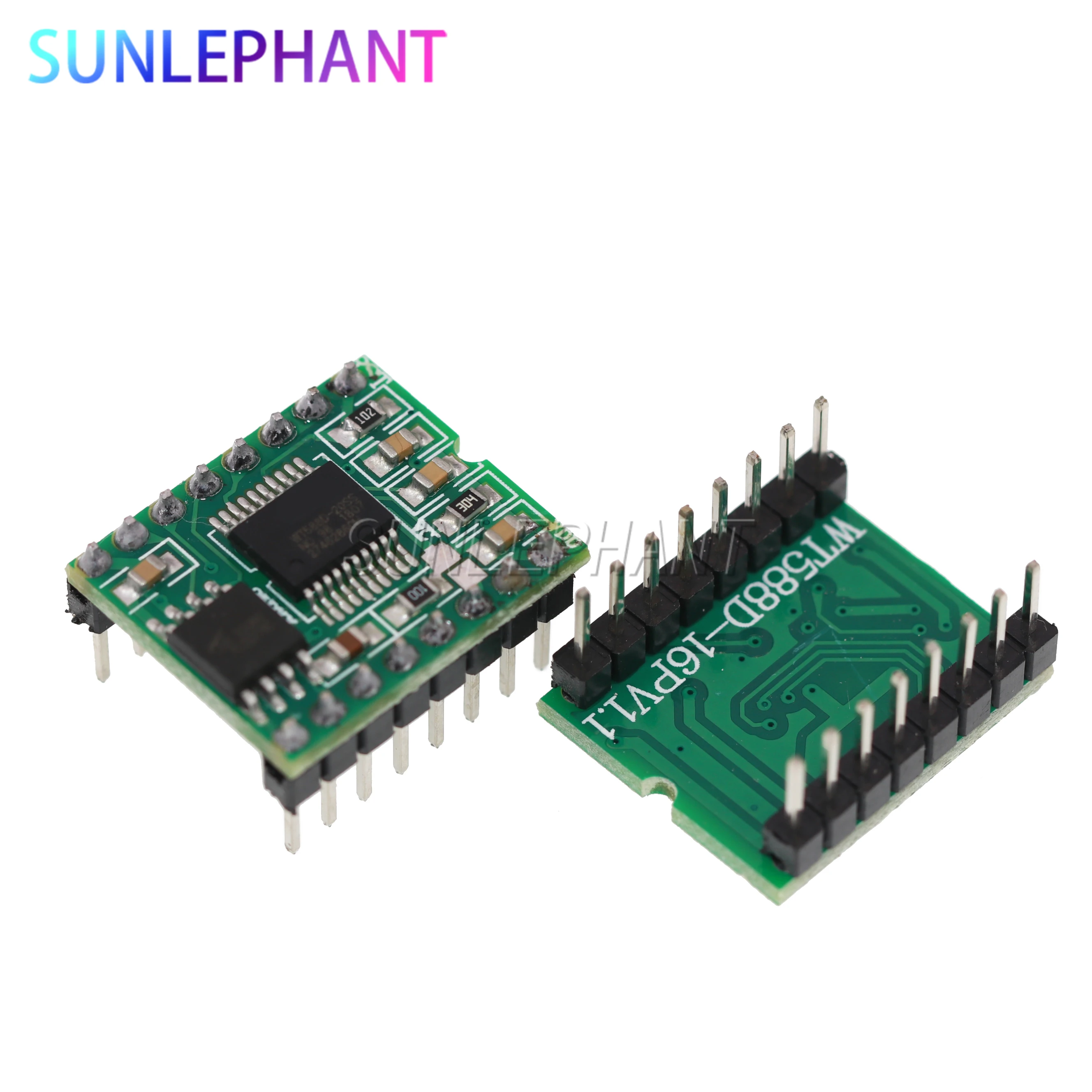 Высококачественный WT588D-16p голосовой модуль, звук Modue, аудиоплеер для Arduno