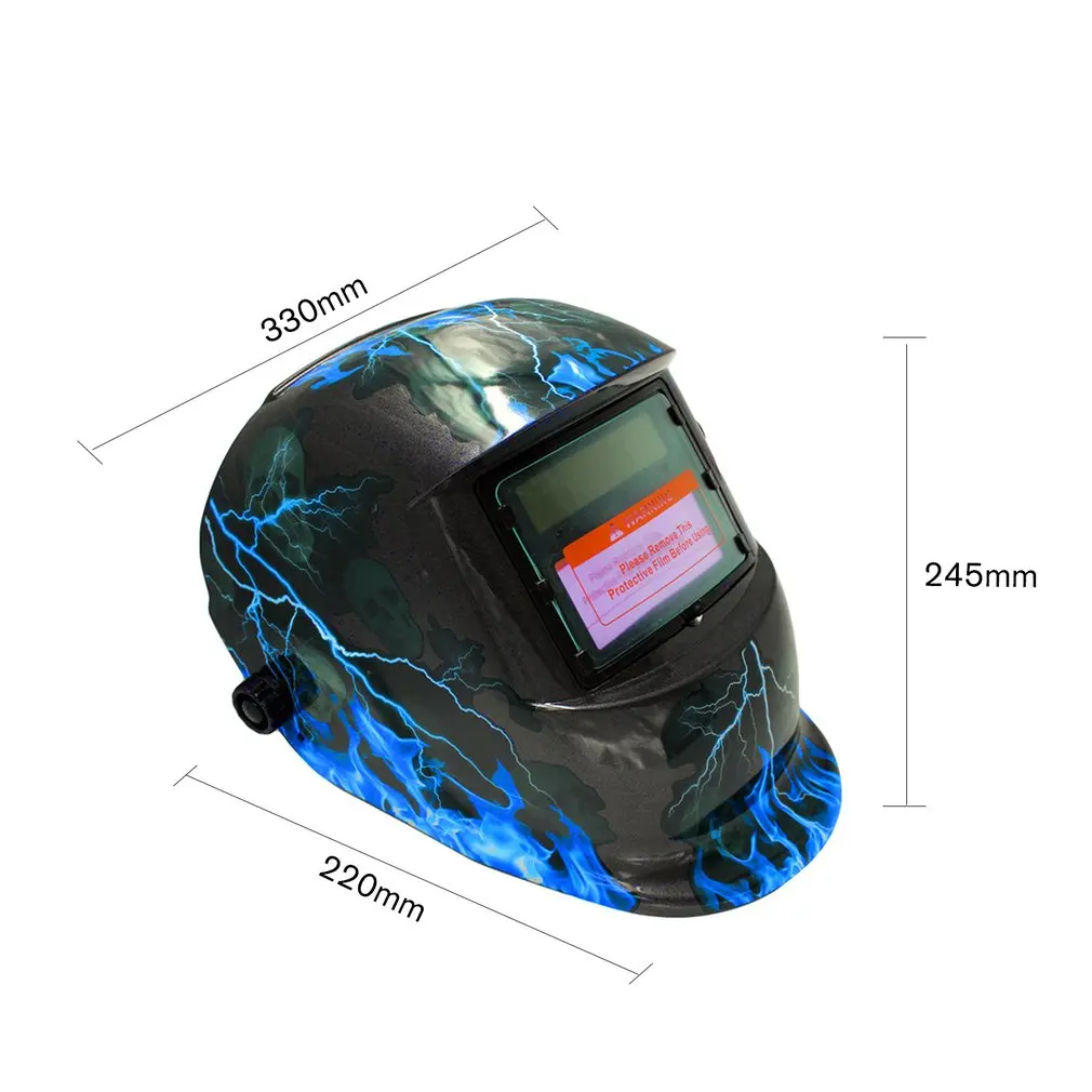 

Automatic Variable Photoelectric Pirate/107 Ghosts Welding Mask Argon Arc Welding Protective Labor Protection Screen