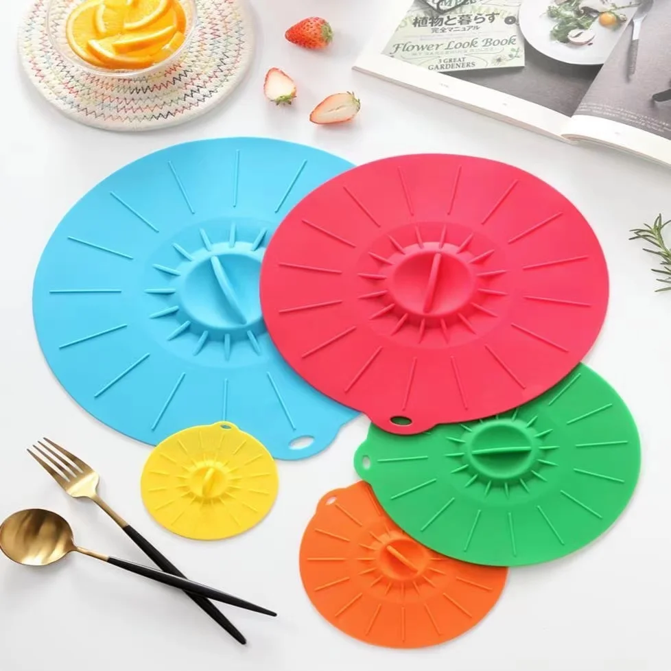 

Silicone Microwave Bowl Cover 5PCS/Set Cooking Pot Pan Lid Food Wrap Bowl Pot Lid Stopper Bowl Covers Cooking Kitchen Tools
