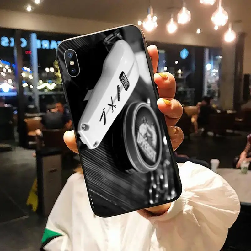 

Barber Shop Hair Stylist tools Phone Case for iPhone 11 12 pro XS MAX 8 7 6 6S Plus X 5S SE 2020 XR