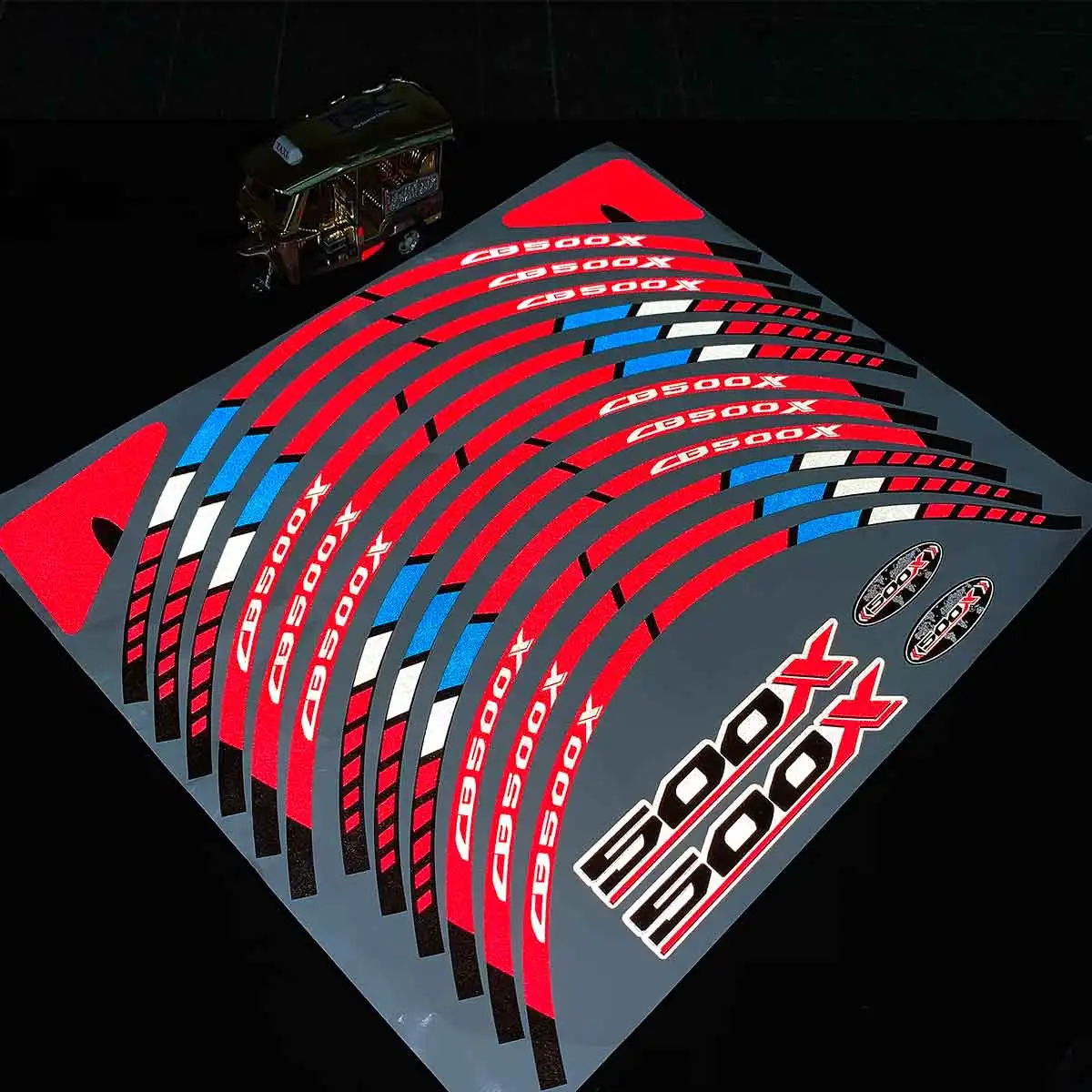 Набор модификаций логотипа 3 м наклейки на обод мотоцикла пленка колесо