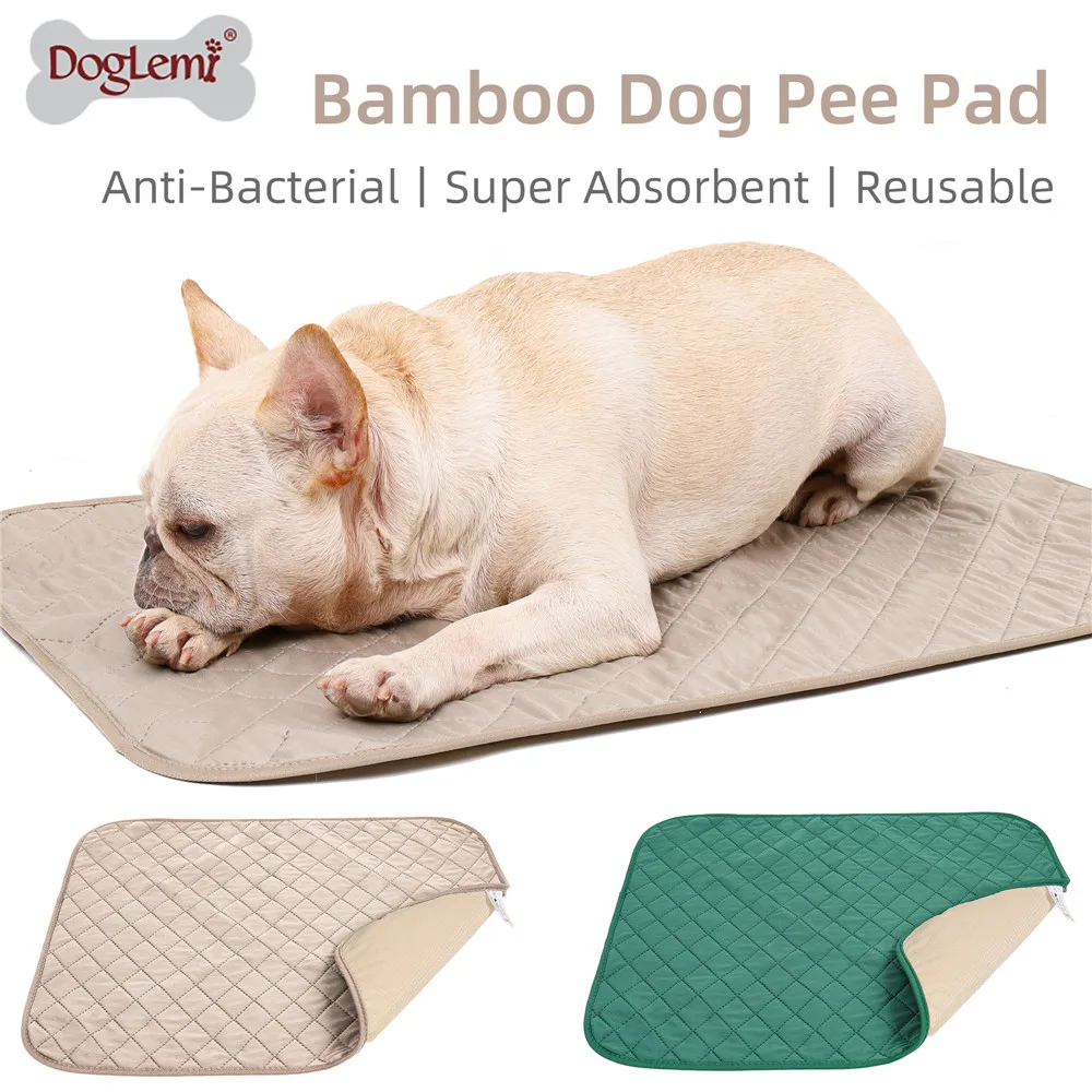 

Doglemi Washable Pet Dog Cat Pee Pads Mat Waterproof Puppy Training Pad Reusable Dog Pee Pad For Dog Cat Toilet Litter Box Clean