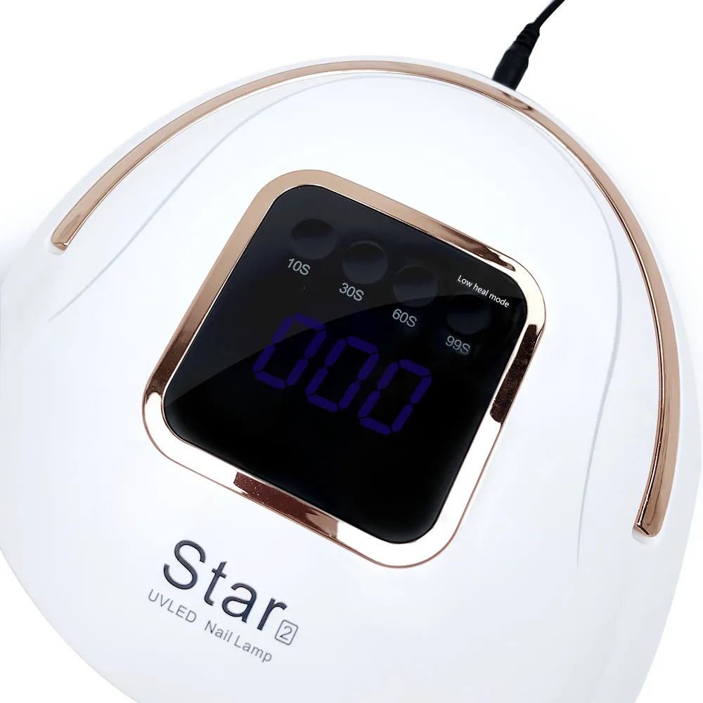 

RainSolid LED UV Lamp LCD Display 36 LEDs Ice Nail Dryer Lamp For manicure Gel Polish Auto Sensor Timer UV Cabin Free Delivery