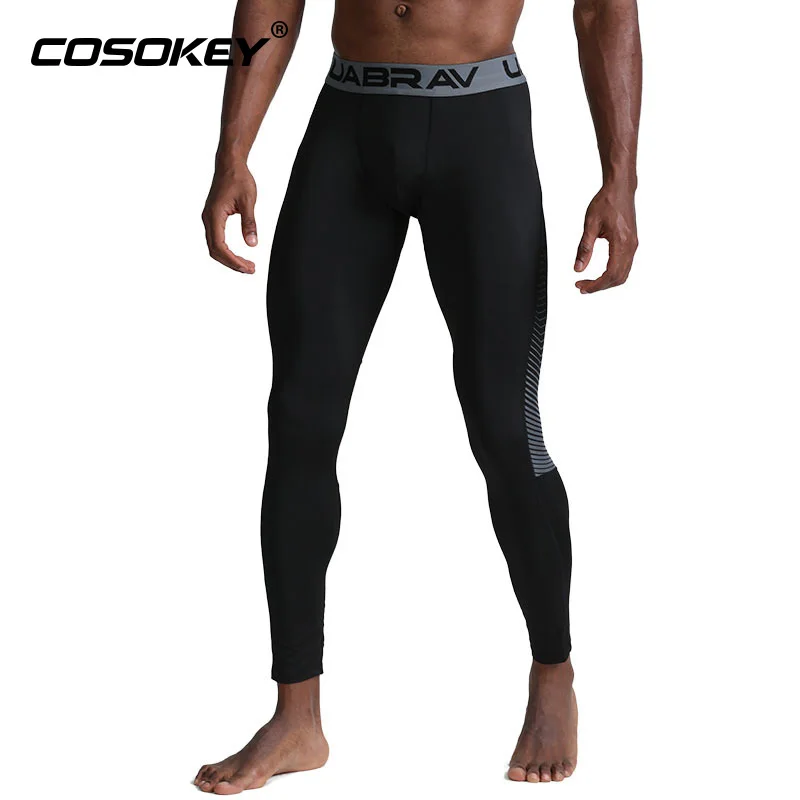 

Mens Gym Compression Leggings Sport Training Pants Exercise Running Tights Trousers Men Sportswear Dry Fit Jogging Pants