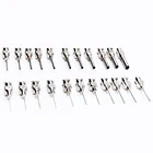 12 шт., шприц из нержавеющей стали, 12 дюйма, 25 мм