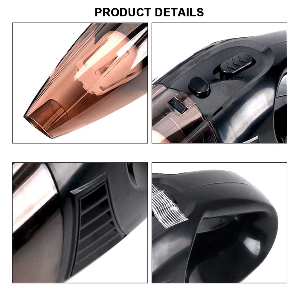 Vehicle-mounted vacuum cleaner wireless 12v insurance car high power handheld | Инструменты
