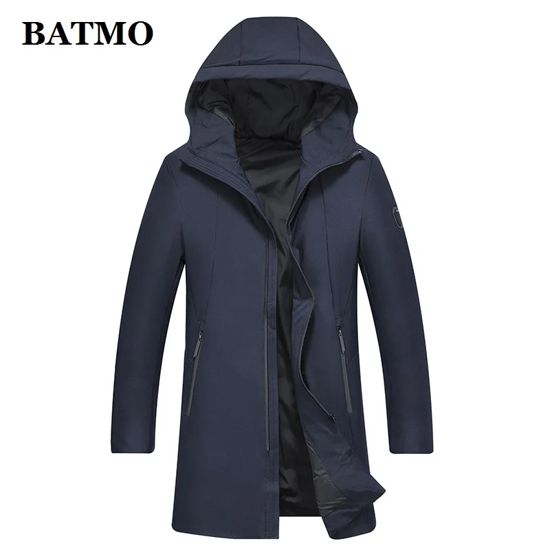 BATMO 2020 Новое поступление осень и зима 90% белые куртки на утином пуху для мужчин
