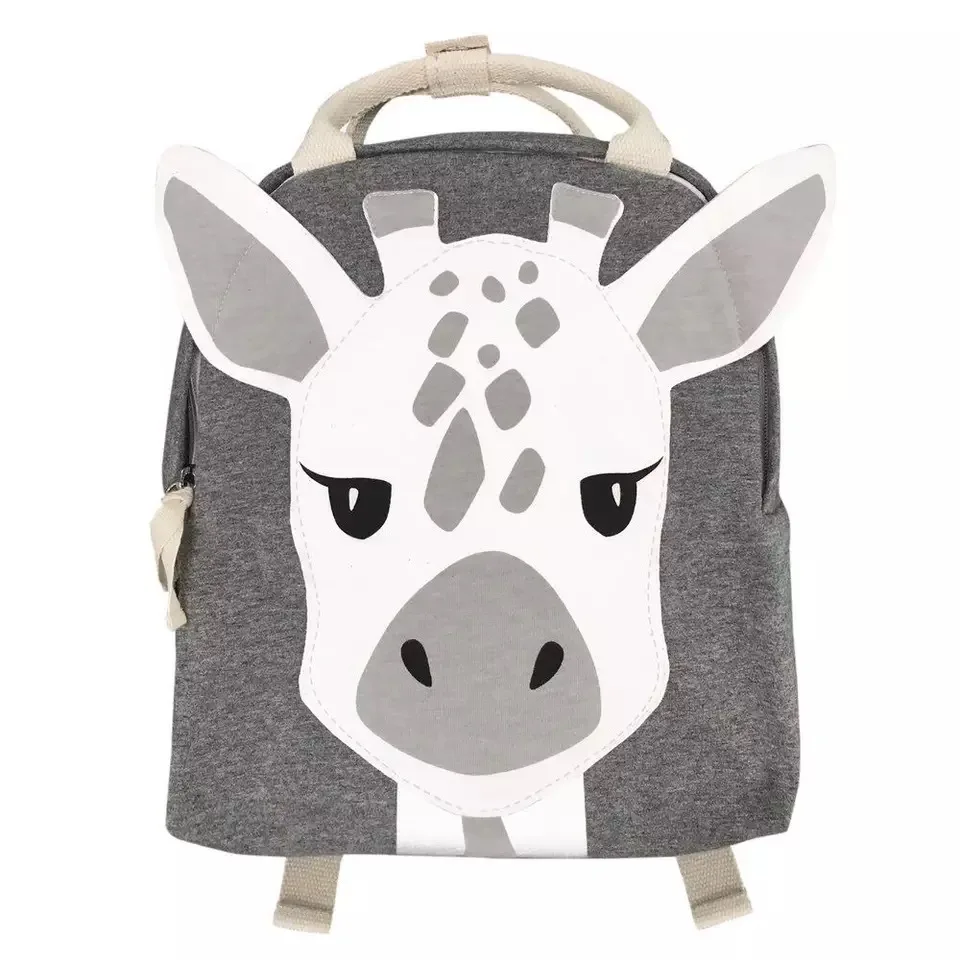 Giraffe Детский рюкзак с изображением животных, бабочка/обезьяна/кролик, игрушка для детского сада, школьная сумка, Подарочная детская игрушка для девочек и мальчиков, сумки - Цвет: Giraffe
