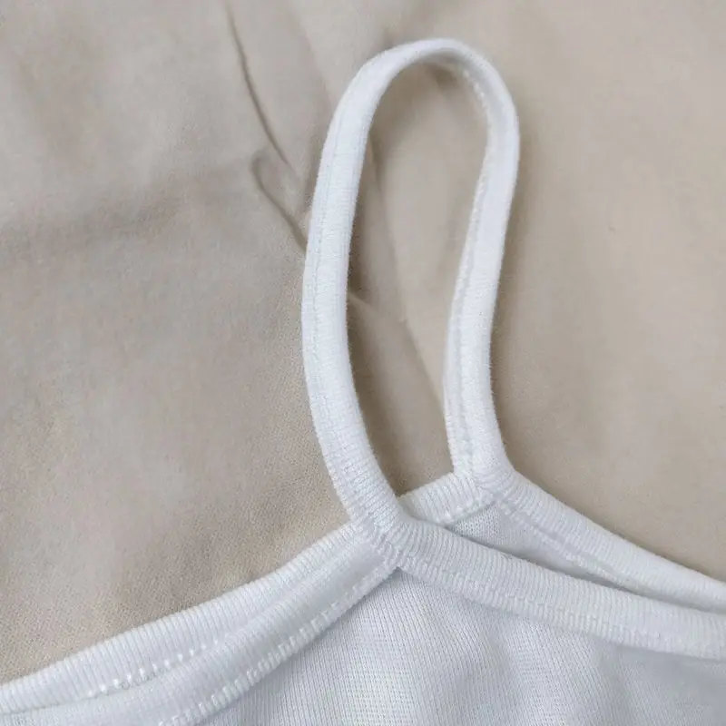 Женский топ с вертикальными полосками маленький жилет на бретельках приталенная