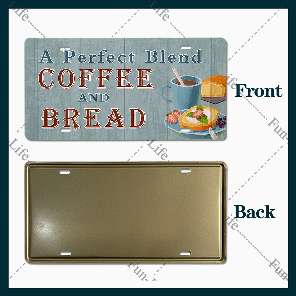 Металлические оловянные знаки для кофе табличка домашний декор металлическая