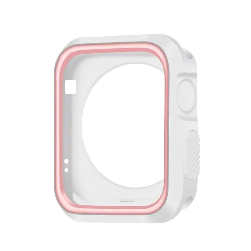 Besegad мягкий силиконовый защитный чехол-бампер для Apple Smart Watch iWatch серии 1 2 3 38 мм 42