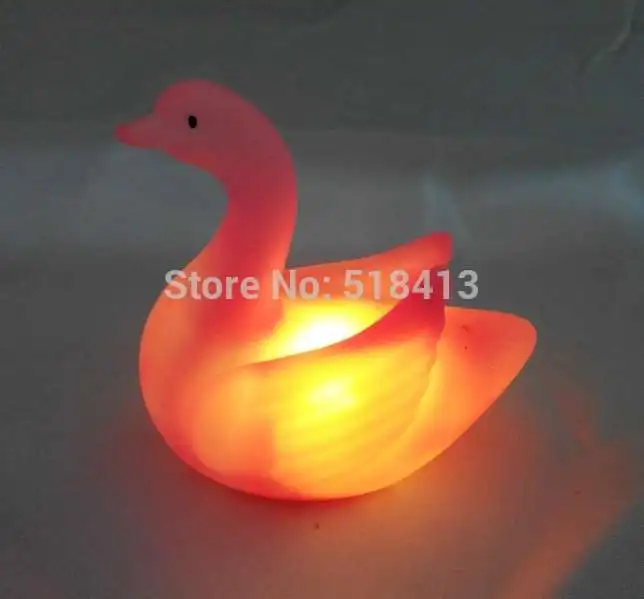 

swan a night toy Gags & Practical Jokes White Swan A Night Light Colour Changes Children's Toys Novelty Gag Unisex Movie Tv