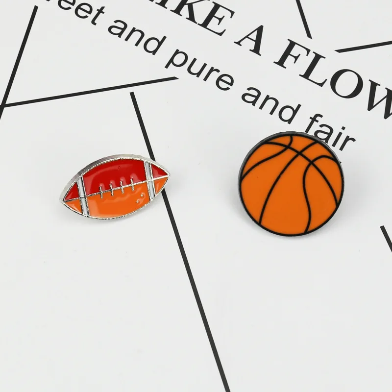 Креативная брошь в виде футбольного мяча аксессуары совы из сплава мужская и