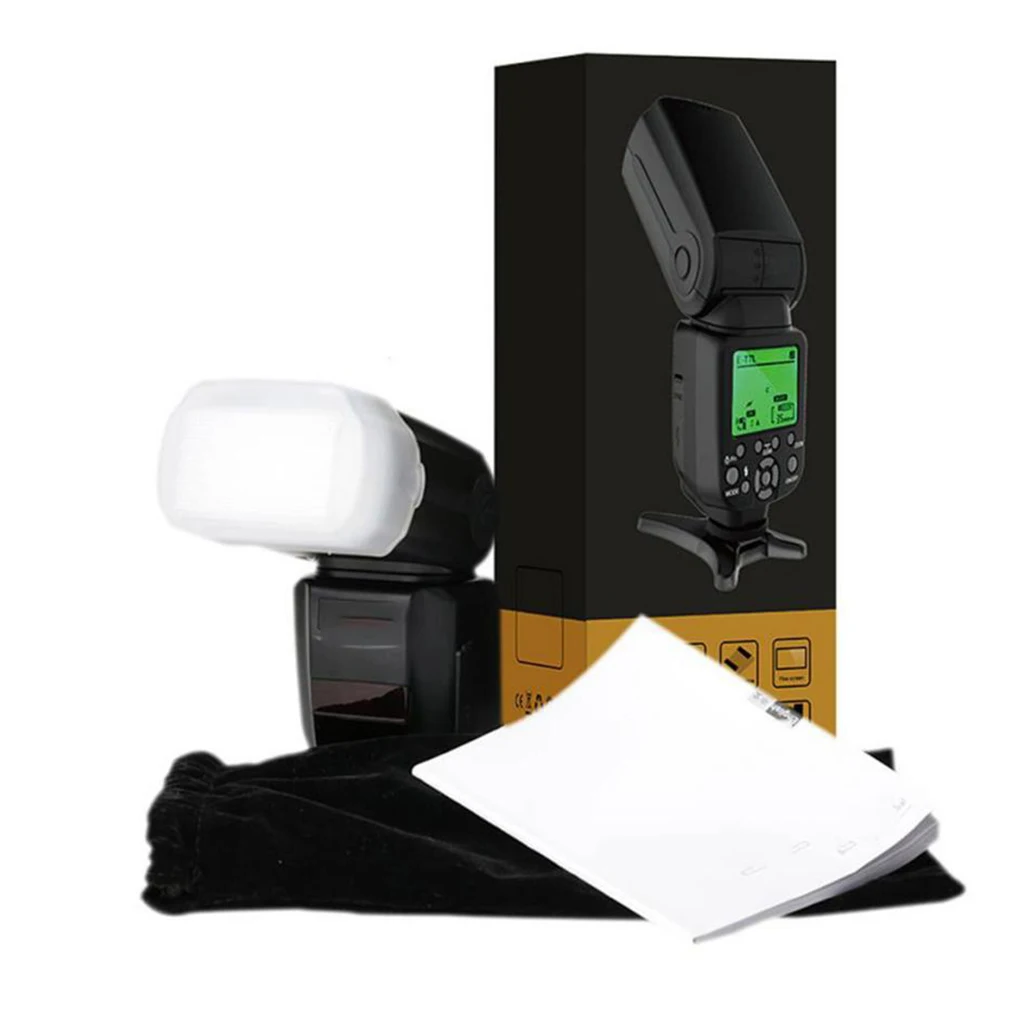 

Высокоскоростная вспышка GN56 1/8000s lite подходит для камеры Canon 5D3 7D DSLR