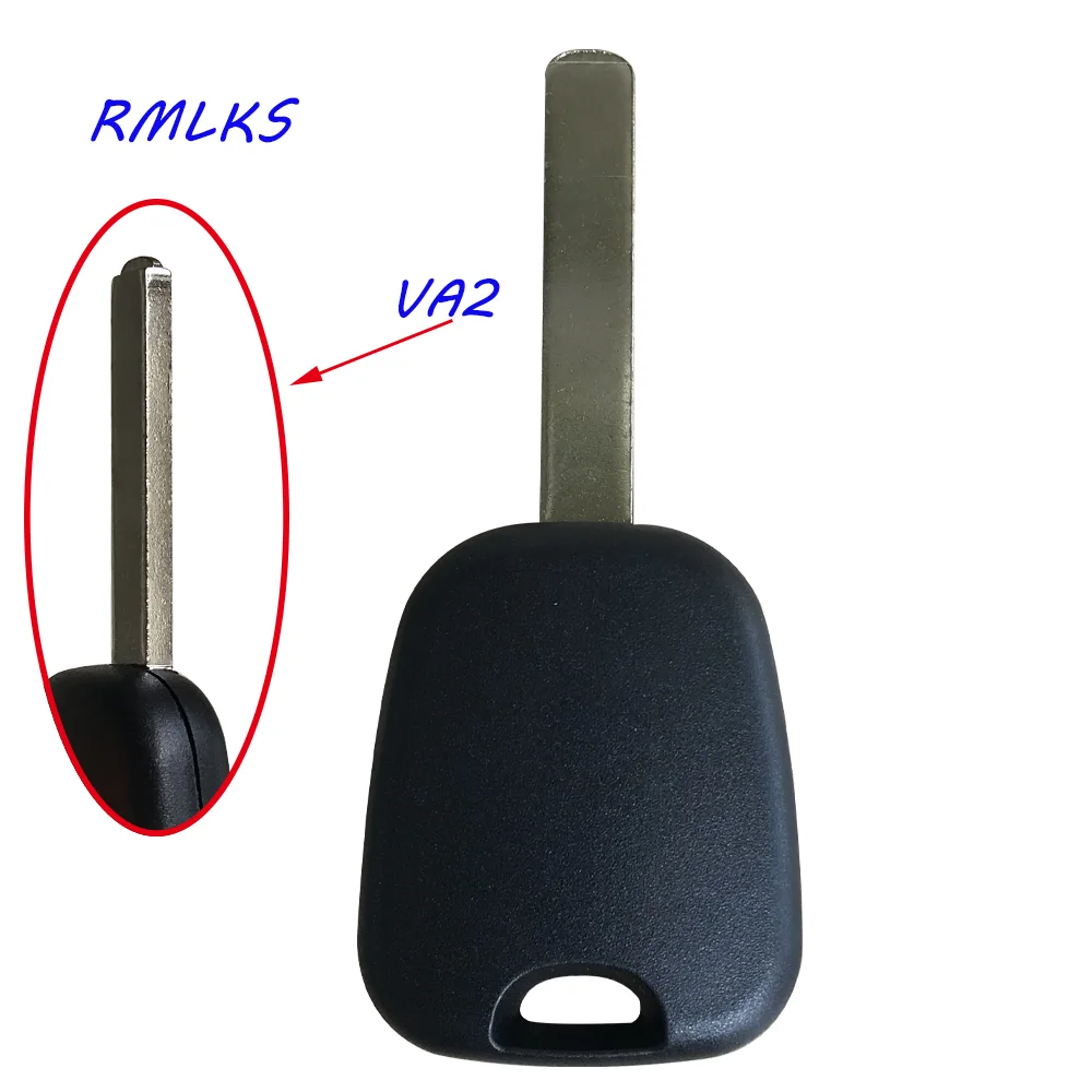 Сменный транспондер чехол для автомобильного ключа Peugeot Citroen C2 без чипа Uncut VA2 с