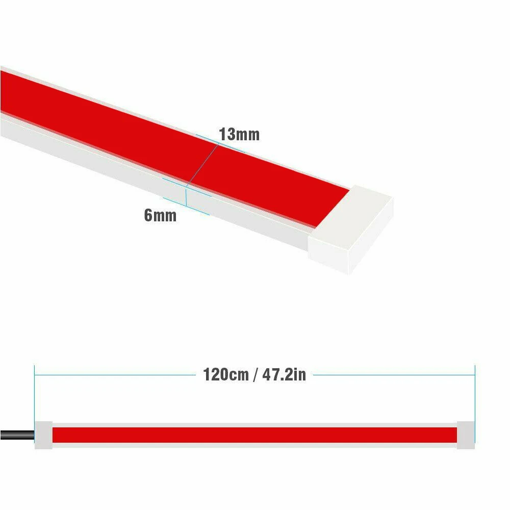 

2pcs Car Door Open Warning LED Light Strip Signal Flashing Anti-collision Safety Strobe Light Decoration Welcome Light Strips