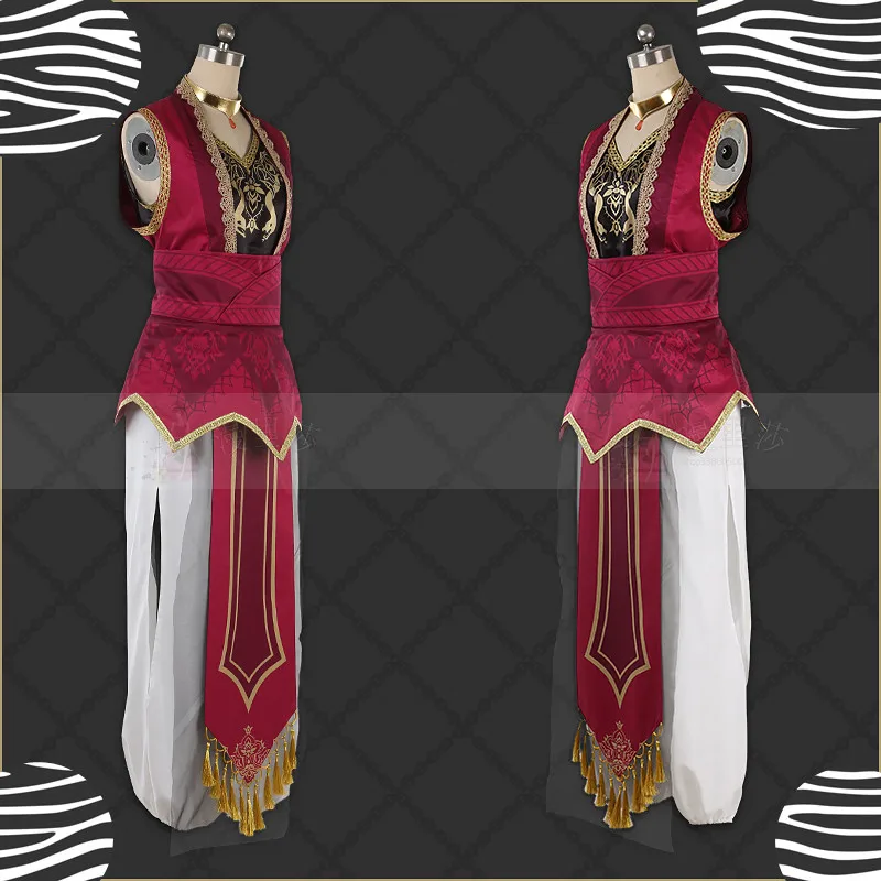 Горячий!!! Аниме Twisted Wonderland Косплей Костюм Калим Джемиль Рождественская форма X