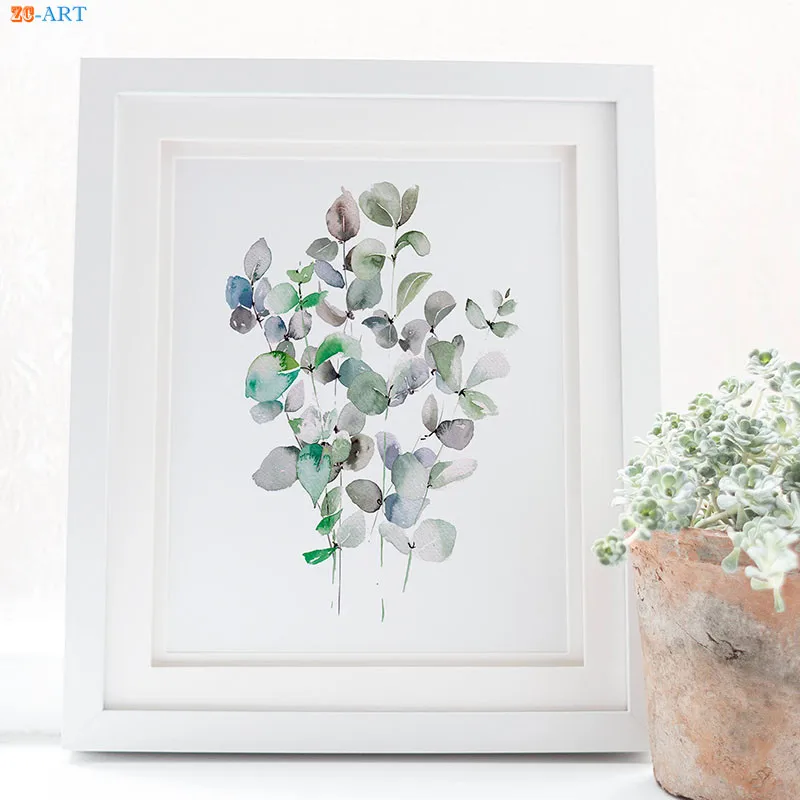 Лист Печать постер С КАКТУСОМ ботанический настенная минималистское полотно