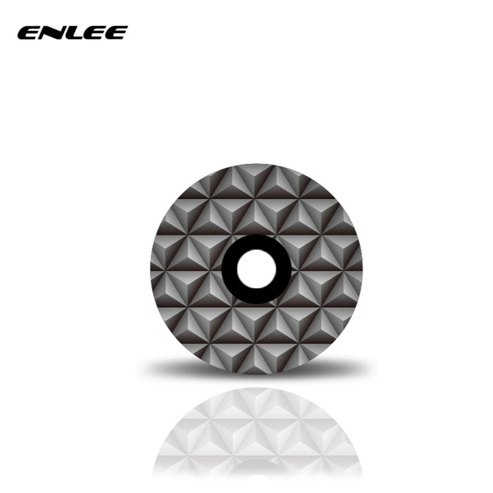

ENLEE MTB Road Bike Bowl Cover Bicycle Stem Top Cap for 28.6mm Fork Tube Headset Cap Cycling Accessories MTB Headset cap