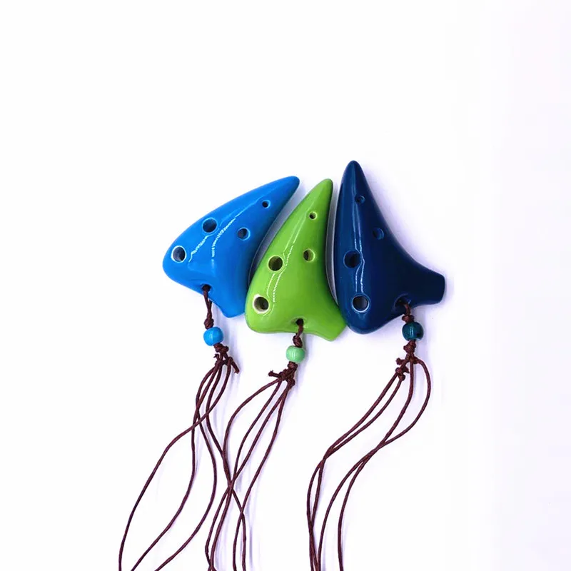 6 отверстий сопрано окарина мини в стиле подводной лодки музыкальный инструмент