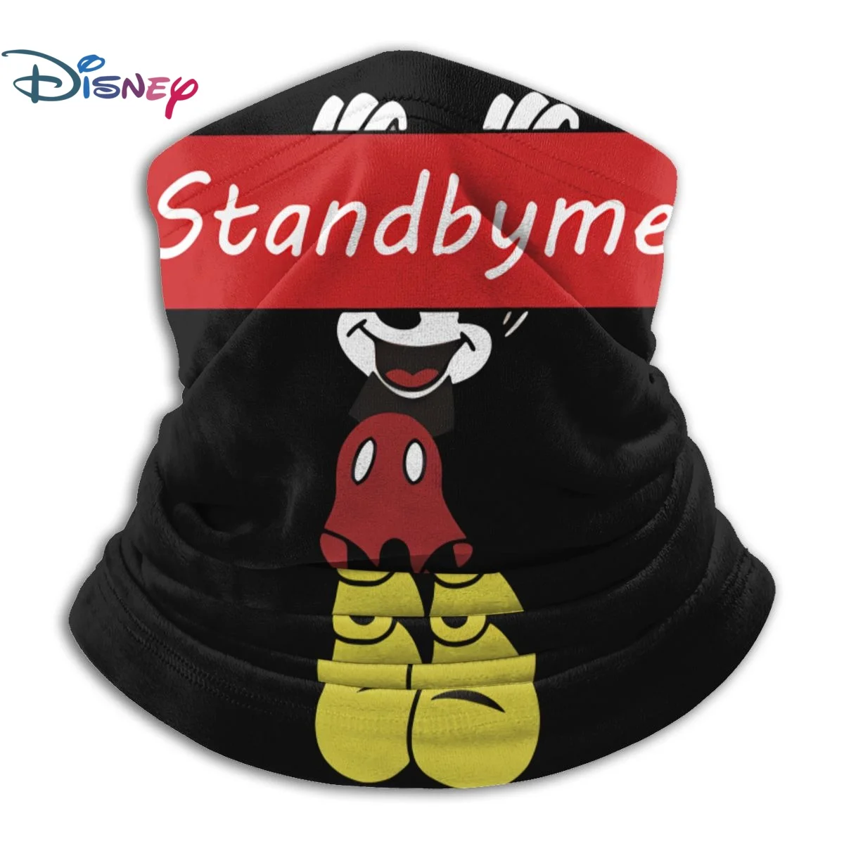 

Disney Mickey Women's scarf child Cycling winter Men Headband Magic Scarf Neck Fleece Warm Cover Half Face Scarves Bandana buff