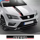 Наклейка на капот автомобиля, для Seat ATECA FR X-Perience, виниловые наклейки