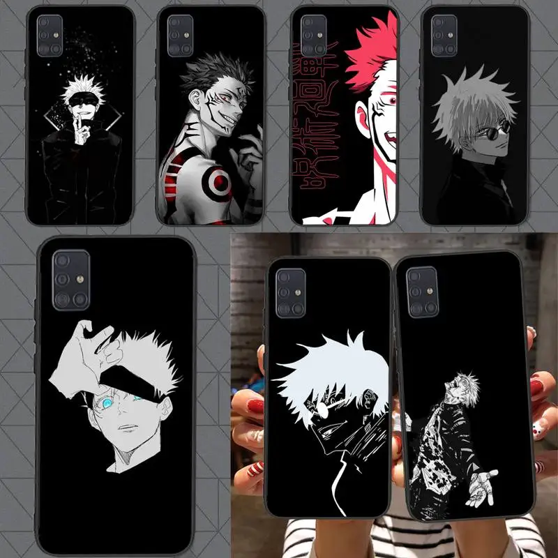 

Jujutsu Kaisen Anime Phone Case for Samsung Galaxy J2 J4 J5 J6 J7 J8 Note5 7 8 9 10 20 prime plus lite ultra pro Fundas cover