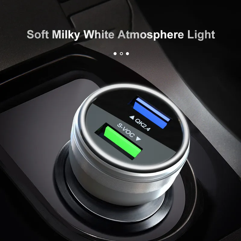 dual port usb car charger 65w spuer flash charger in car super dart for realme usb a vooc high current 6a for oppo reno 6 ace 2 free global shipping