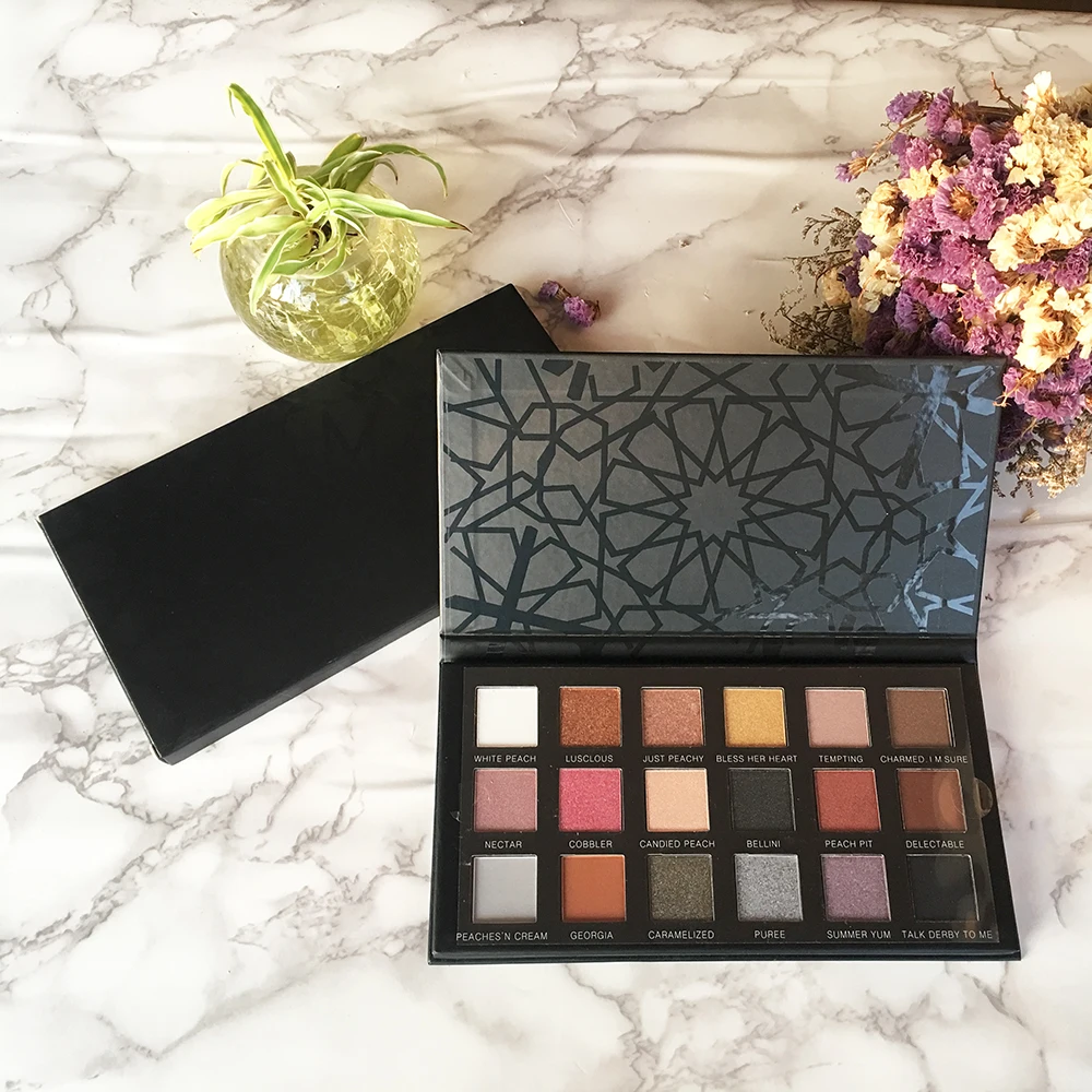 Тени для век 36 цветов мерцающие тени матовые стойкие цвета компактная пудра