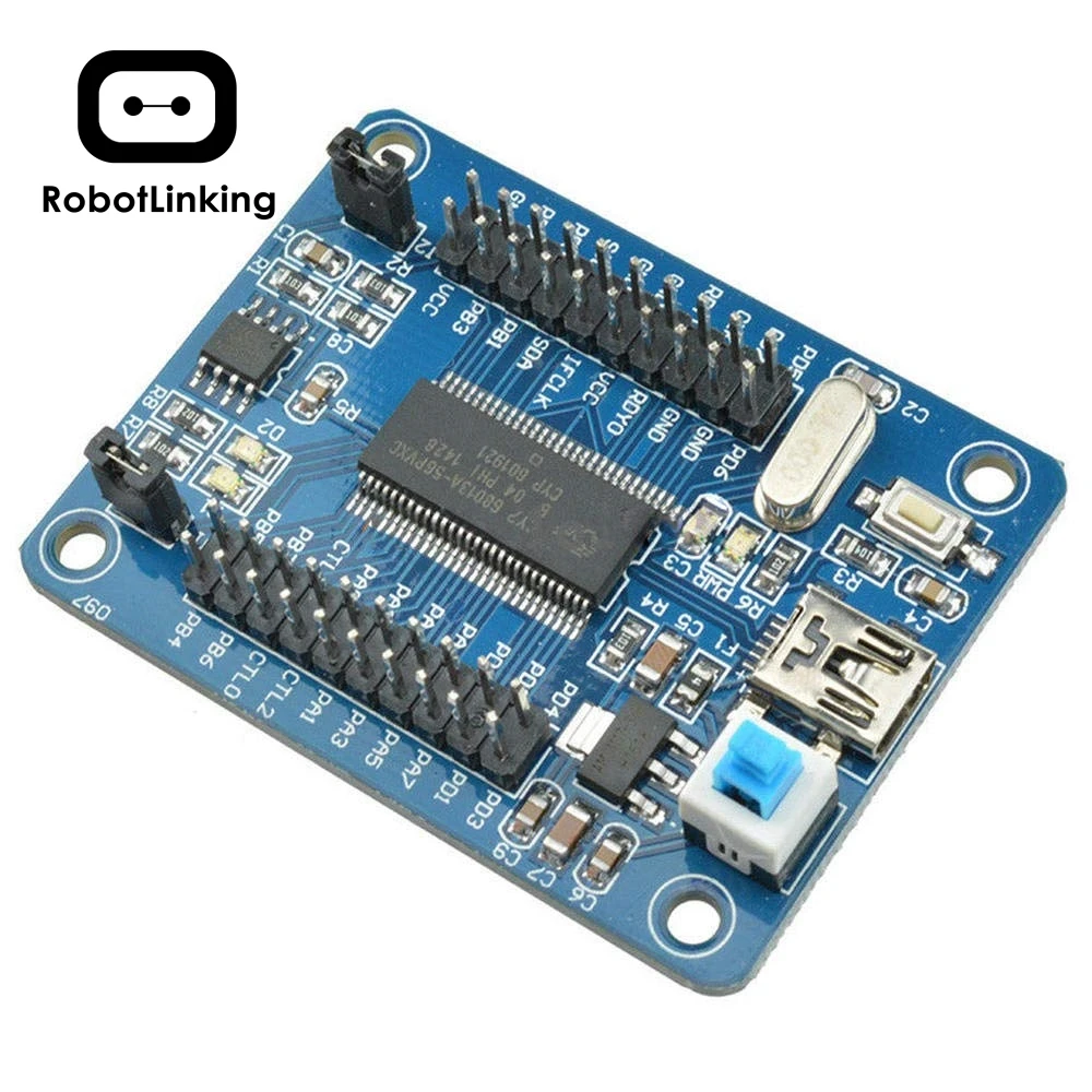 Макетная плата CY7C68013A-56 EZ-USB FX2LP USB2.0 develoe плата модуль логического анализатора EEPROM