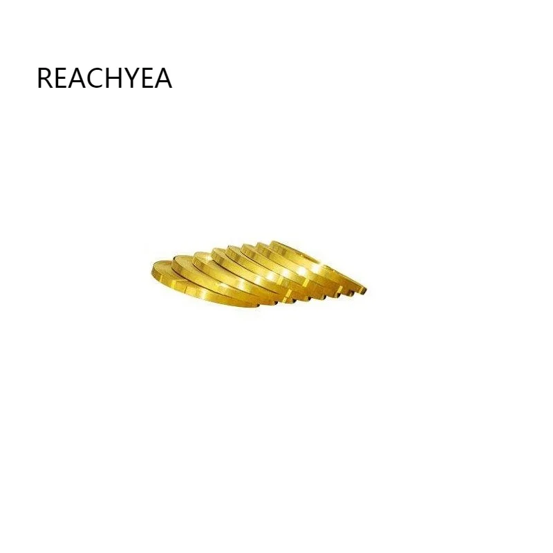 1 м/лот Высококачественная латунная полоса толщина 0 1/0 2/0 4/0 5 * W10/20/30/40/50 мм листовая