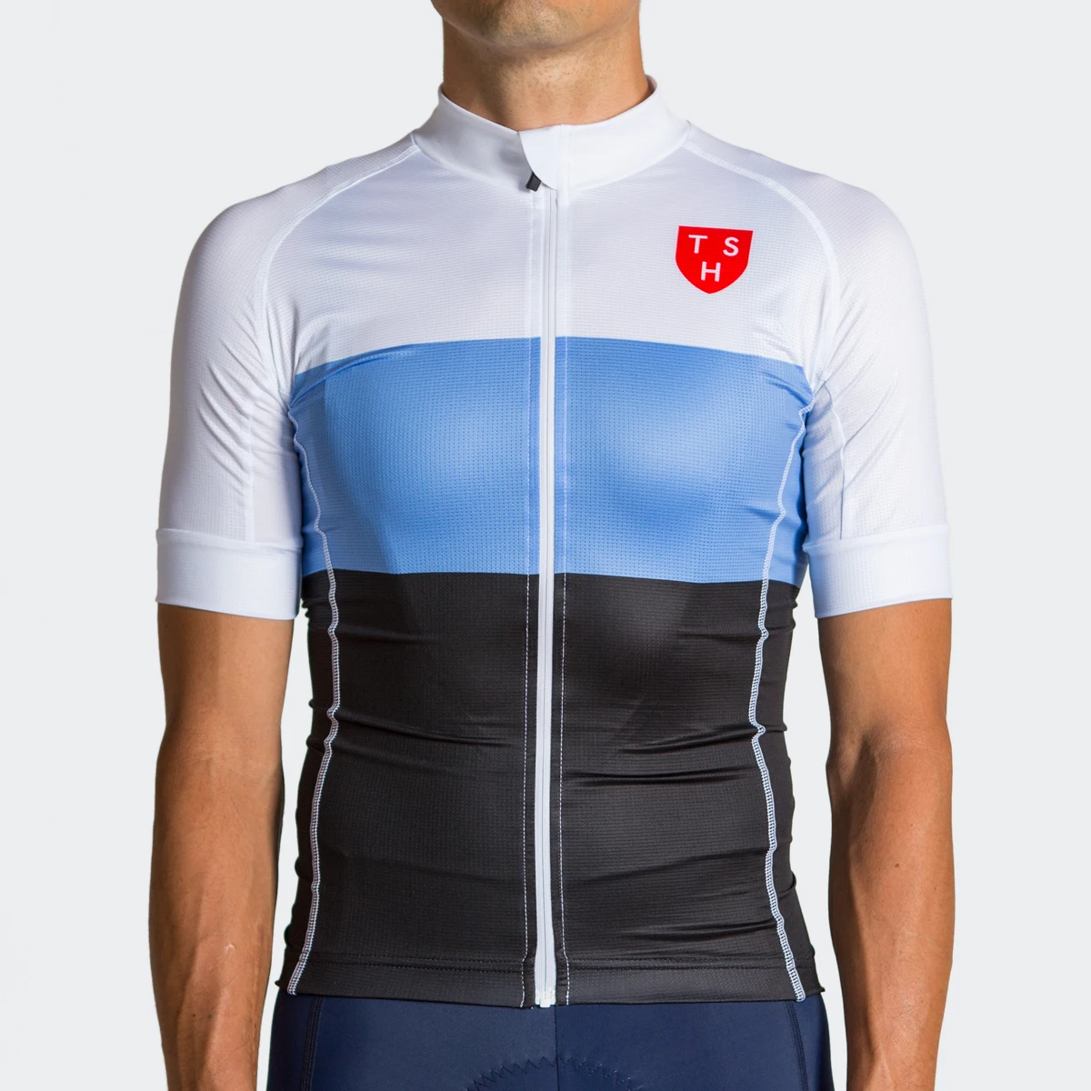 

TSH 2021 Summer Cycling Jersey MTB Moutian Bike Riding Clothing Quick Dry Breathable Non-Slip Pro Team Mens Cycling Jersey