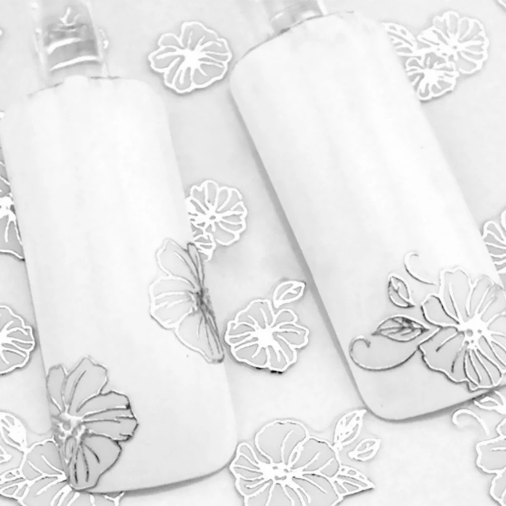 

2pcs 3D Nail Art Stickers Nail Art Decorations Skins DIY Decorations Water Transfer Nail Care Adhesive Manicure Stickers Tools