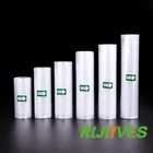 Пищевые вакуумные пакеты, 1 рулон, пакеты для вакуумного упаковщика, рулоны с вакуумной упаковкой, 1215172025 см * 500 см