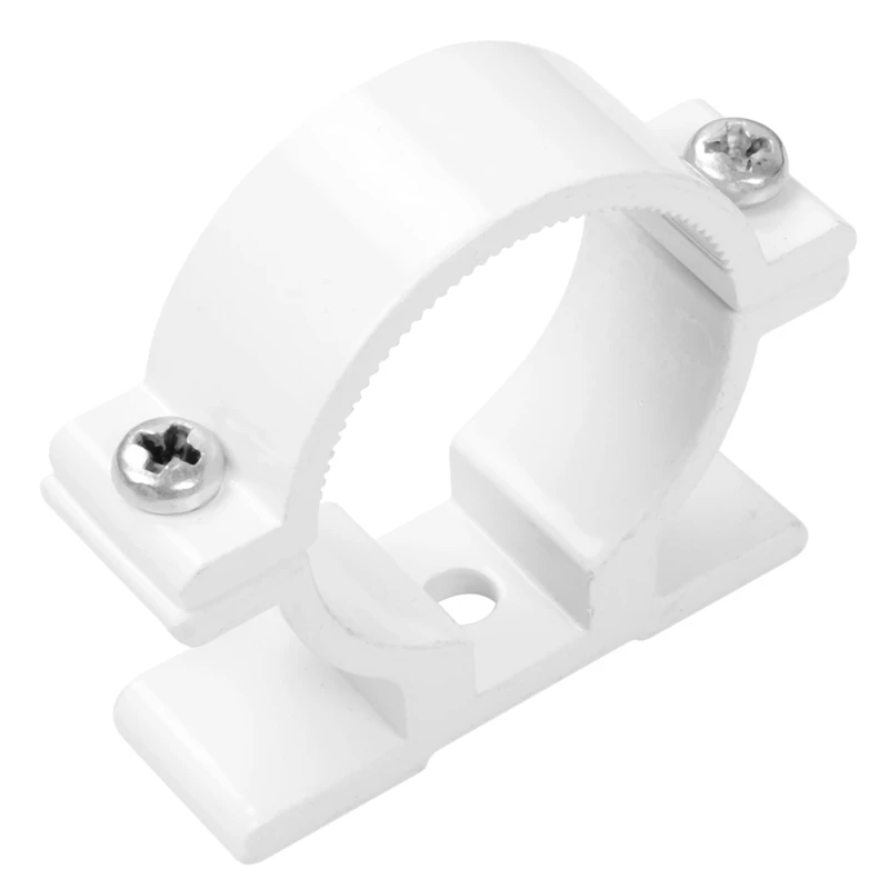 32 мм Диаметр Настенный алюминиевый Скоба Зажим для труб крепежа 5 шт. |