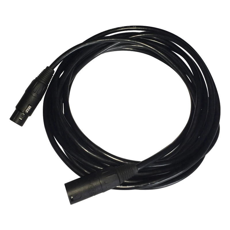 Кабель DMX длиной 5 метров 3-контактный сигнальный соединитель пластиковый разъем