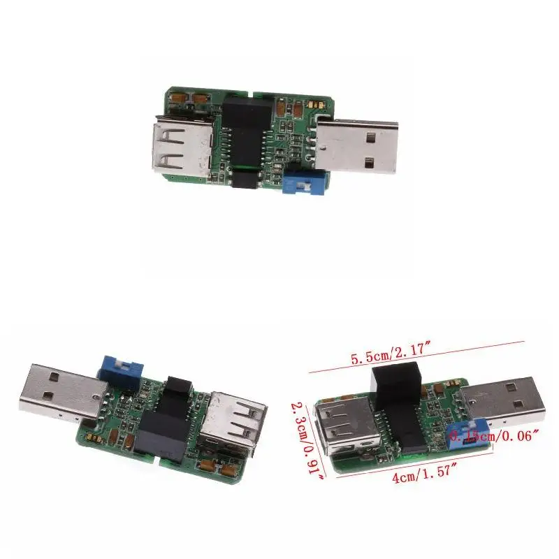 USB изолятор к ADUM4160/ADuM3160 портативный модуль для USB2.0 ND998 | Электроника