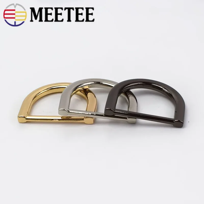5/10 шт Meetee 19/25 мм металлическая пряжка с круглым кольцом сумка ремень Вешалка