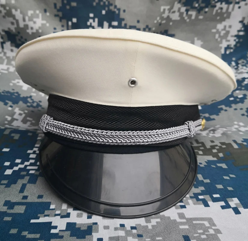 Большая белая кепка модные шапки 2020 для женщин и мужчин военная шапка униформа