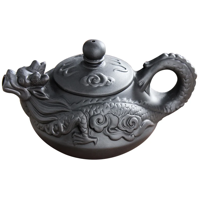 

Yixing Purple Clay Teapot Small Capacity Plum blossom Teapot Small Ball Hole Filter Teapot Ceramic Household Kungfu Tea Set