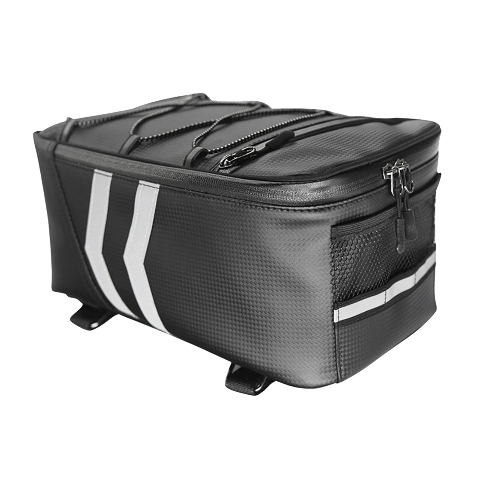 

Waterproof Bicycle Pannier PU 9L Bike Rear Carrier Bag Bicycle Backseat Road Cycling Pannier Black Mountain Bike Accessories