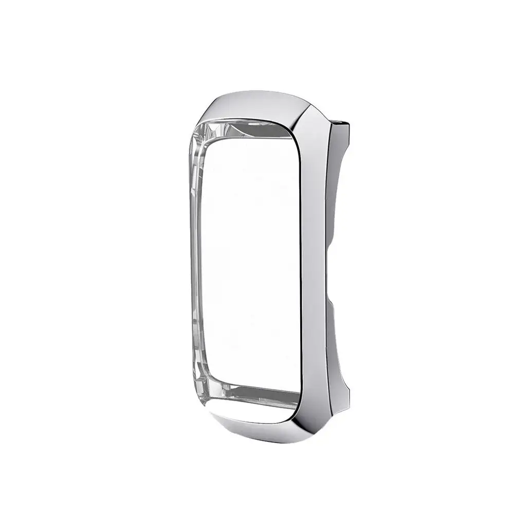 Gray Покрытие Мягкий ТПУ защитный кожух для samsung Galaxy Fit SM-R370 новые аксессуары для часов прозрачный устойчивый к царапинам прочный - Цвет: Gray