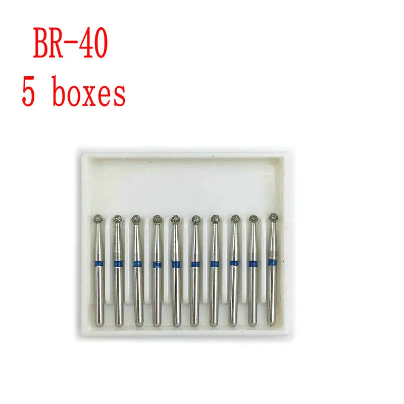 50 шт. Стоматологические алмазные шарики круглые буры FG 1 6 мм подходит для