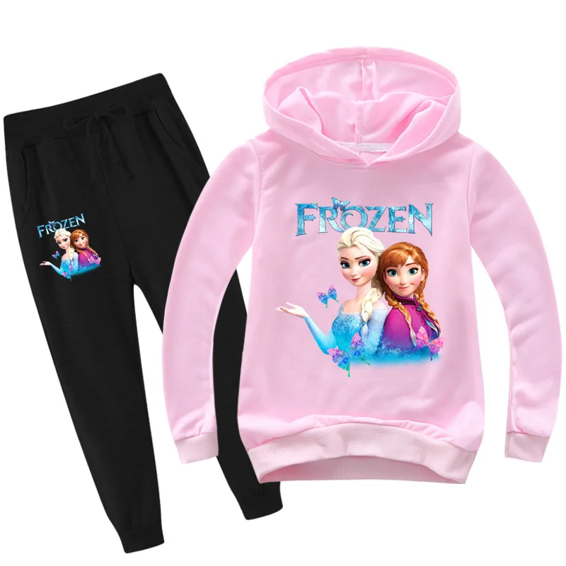 Детская одежда для маленьких девочек на весну-осень с рисунком из мультфильма