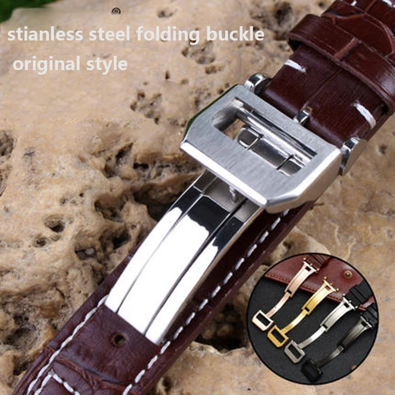 Ремешок для часов из натуральной кожи ремешок с хронографом 22 мм|Ремешки часов| |