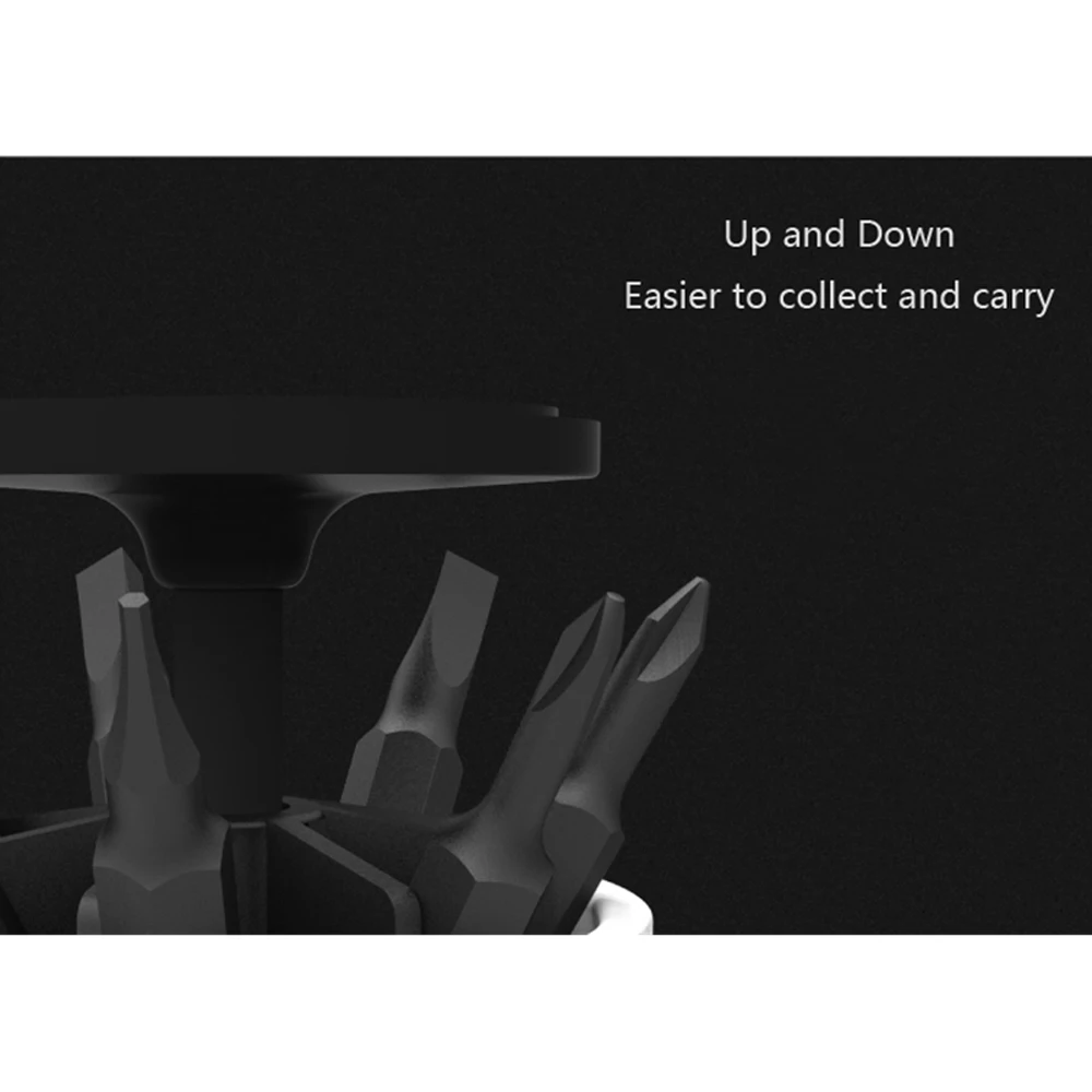 Xiaomi Wowstick Wowcase Mini Модернизированный 52 мм 7 шт. электрический шуруповерт сверло коробка для электрических отверток комплект